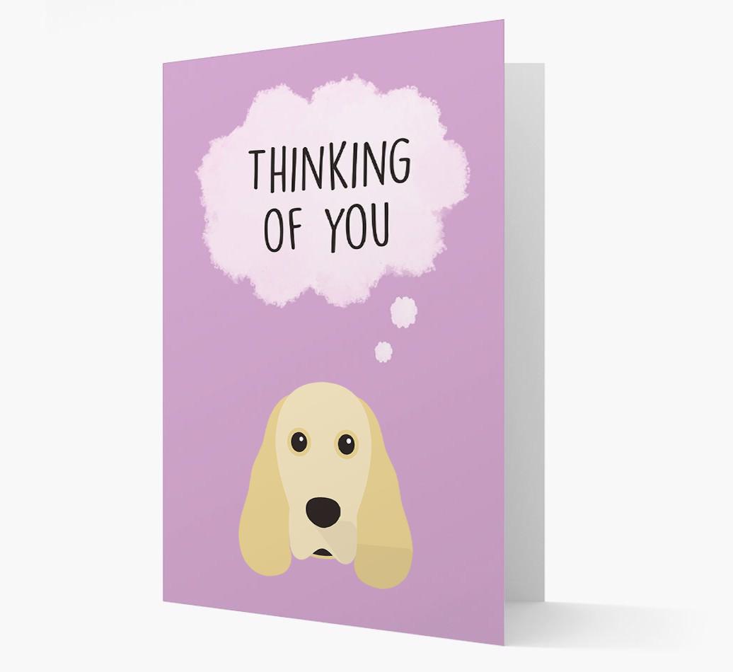 'Thinking of You' Card with {breedFullName} Icon