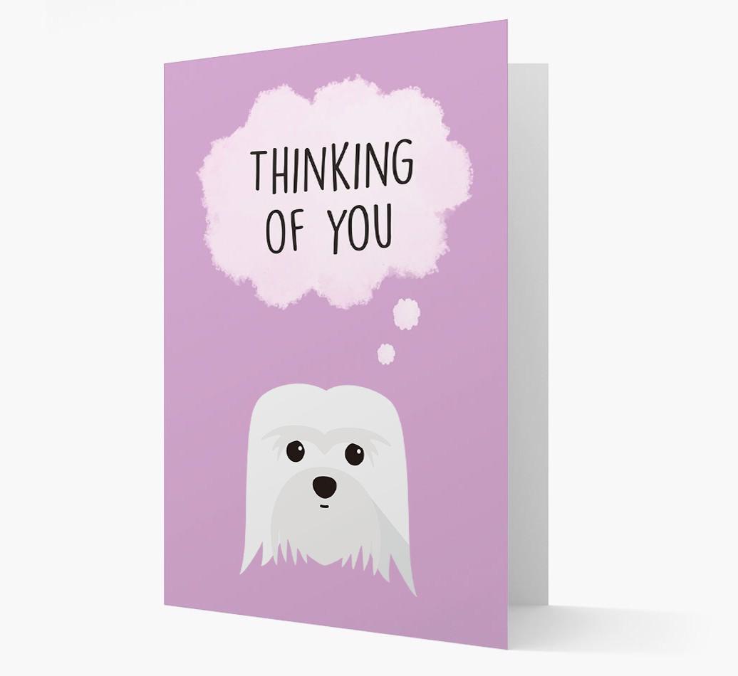 'Thinking of You' Card with {breedFullName} Icon