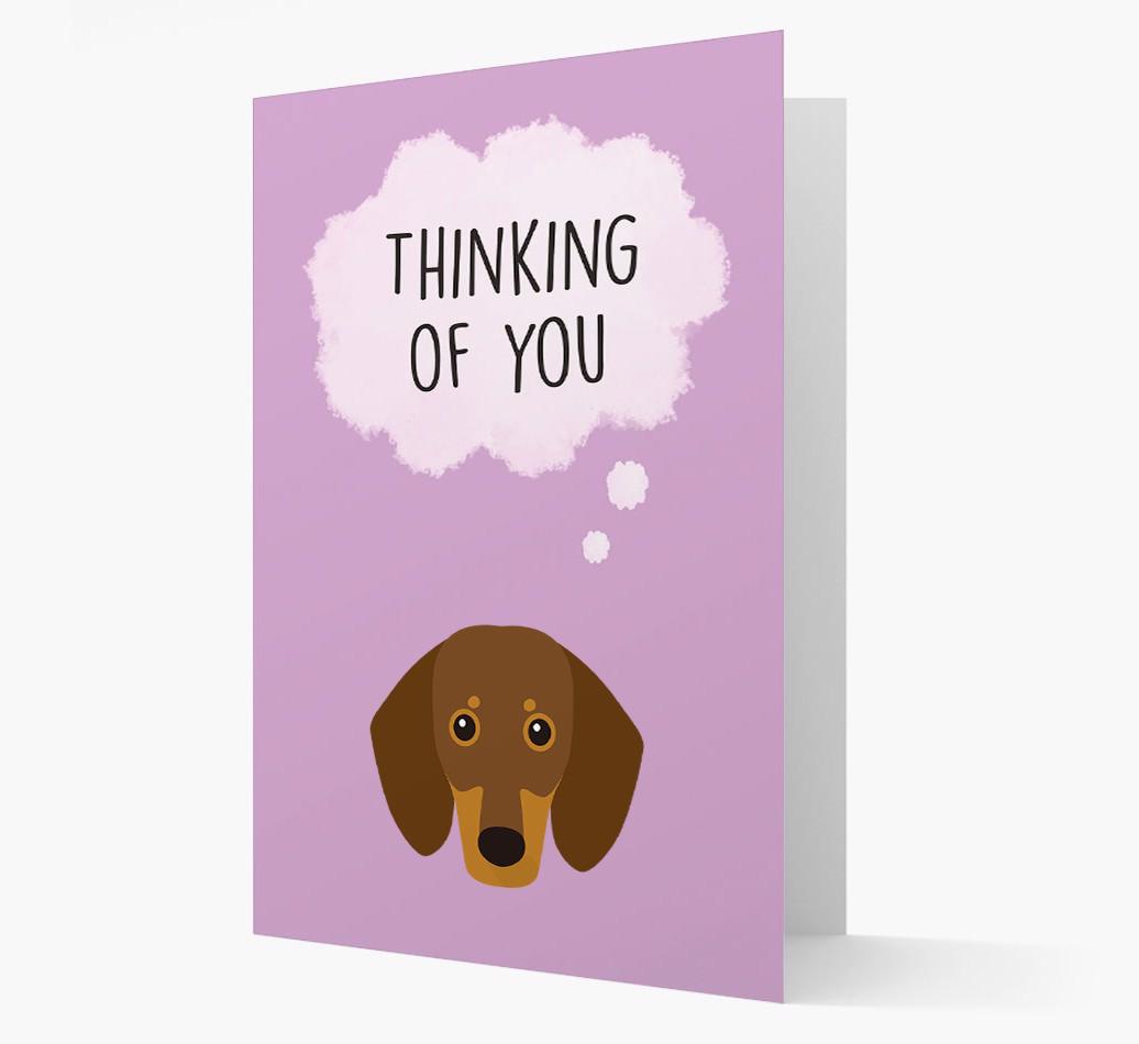 'Thinking of You' Card with {breedFullName} Icon