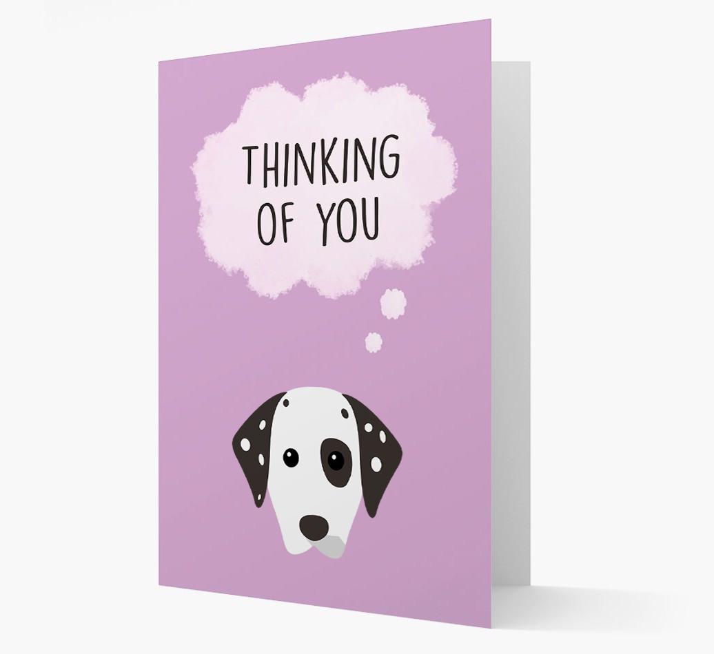 'Thinking of You' Card with {breedFullName} Icon