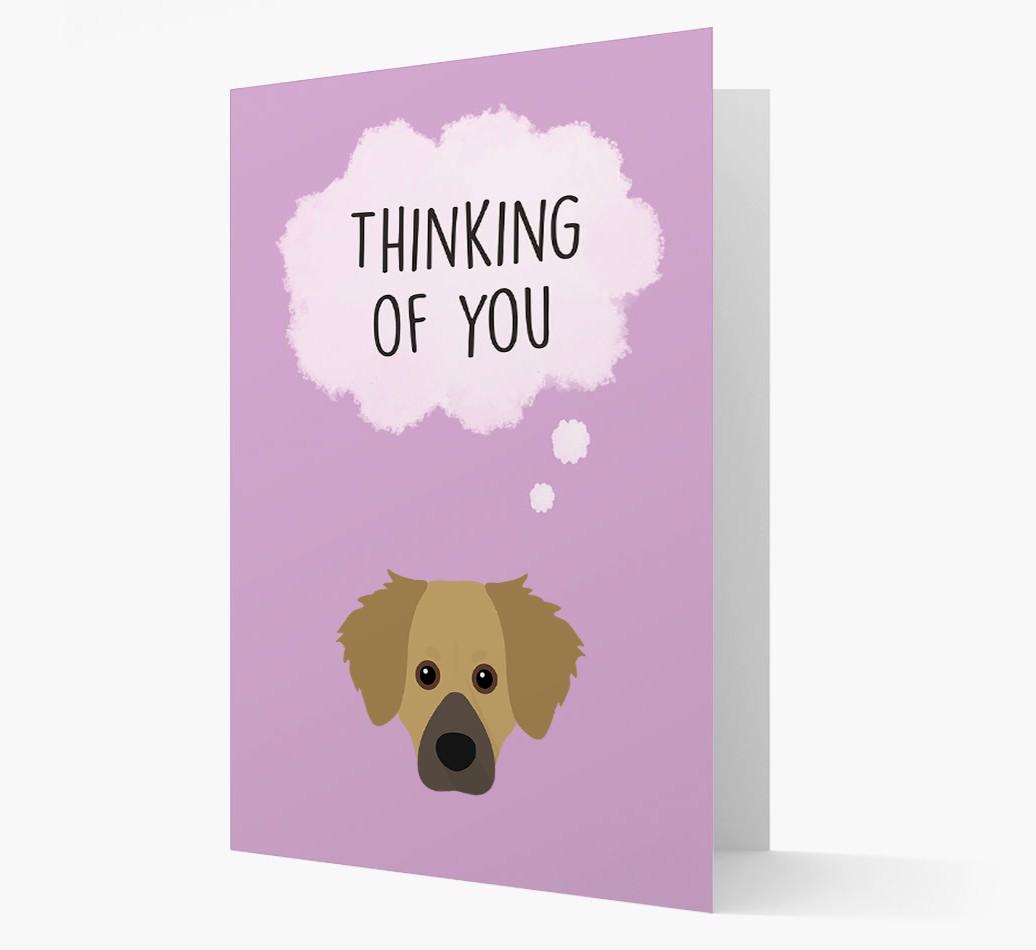 'Thinking of You' Card with {breedFullName} Icon