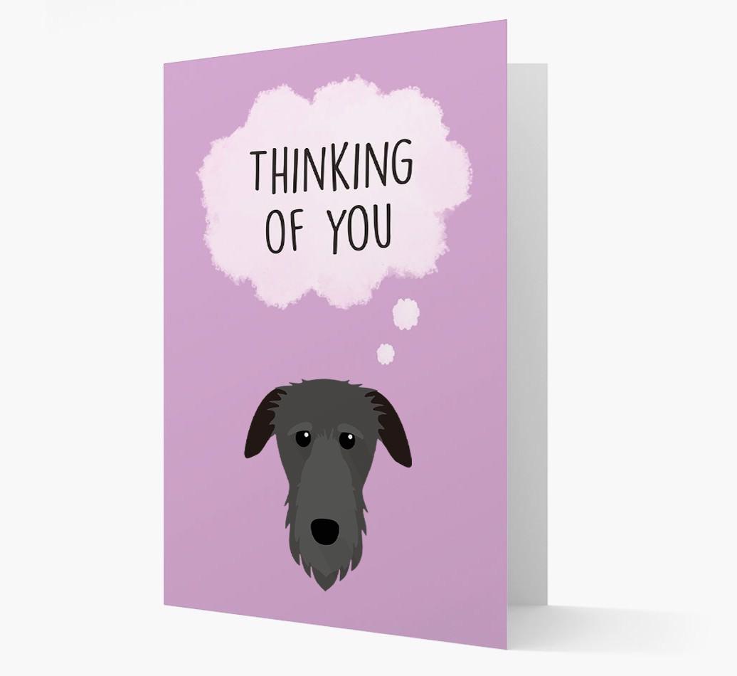 'Thinking of You' Card with {breedFullName} Icon