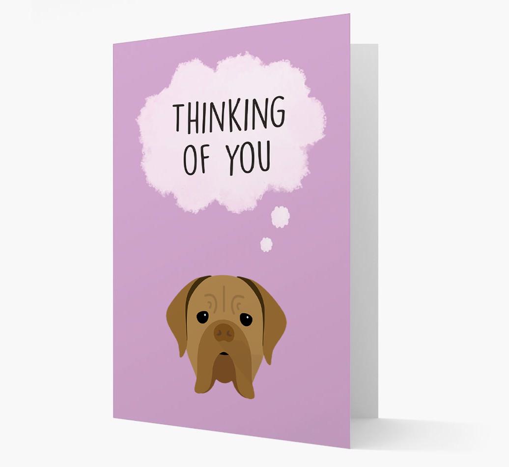 'Thinking of You' Card with {breedFullName} Icon