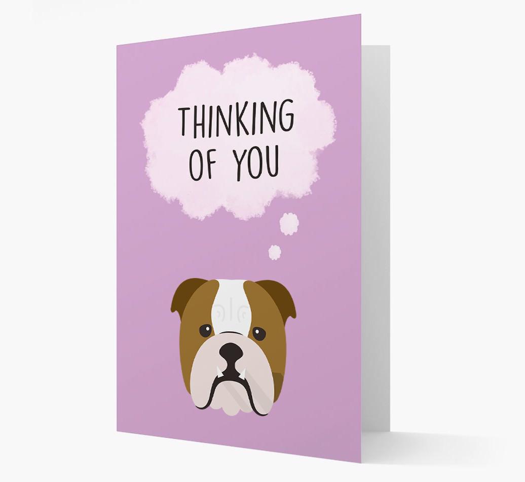 'Thinking of You' Card with {breedFullName} Icon