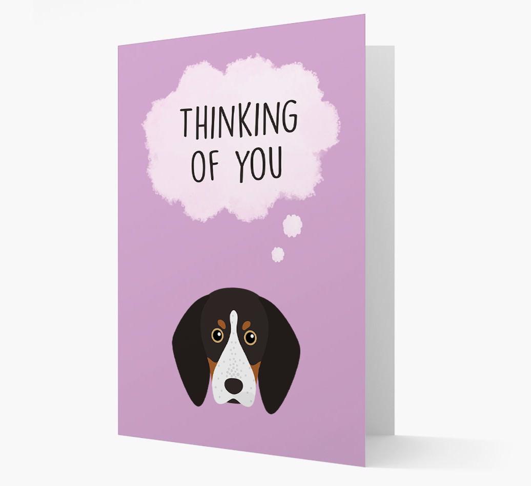 'Thinking of You' Card with {breedFullName} Icon