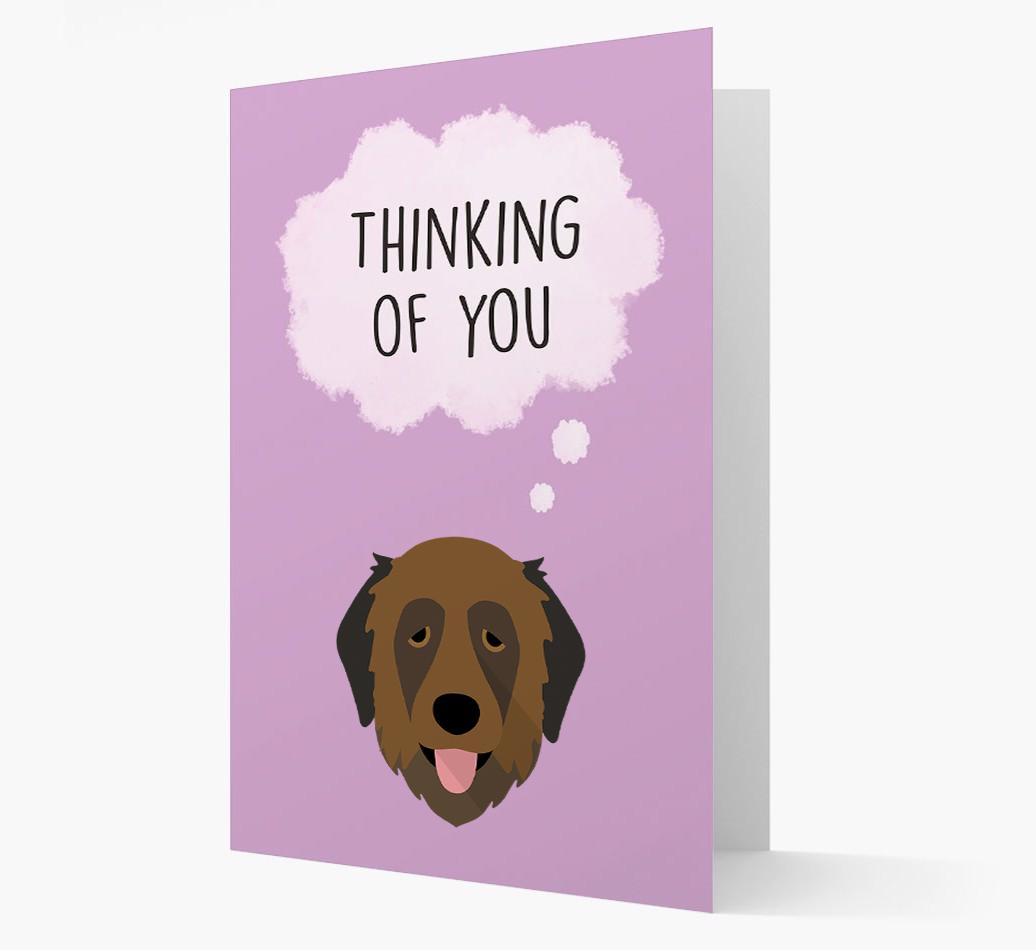 'Thinking of You' Card with {breedFullName} Icon