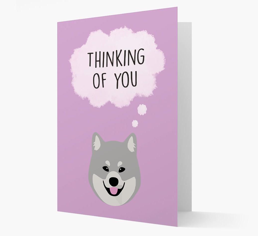 'Thinking of You' Card with {breedFullName} Icon