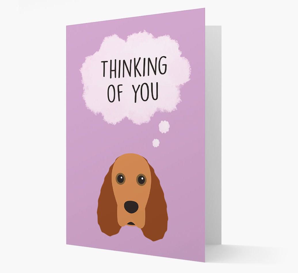 'Thinking of You' Card with {breedFullName} Icon