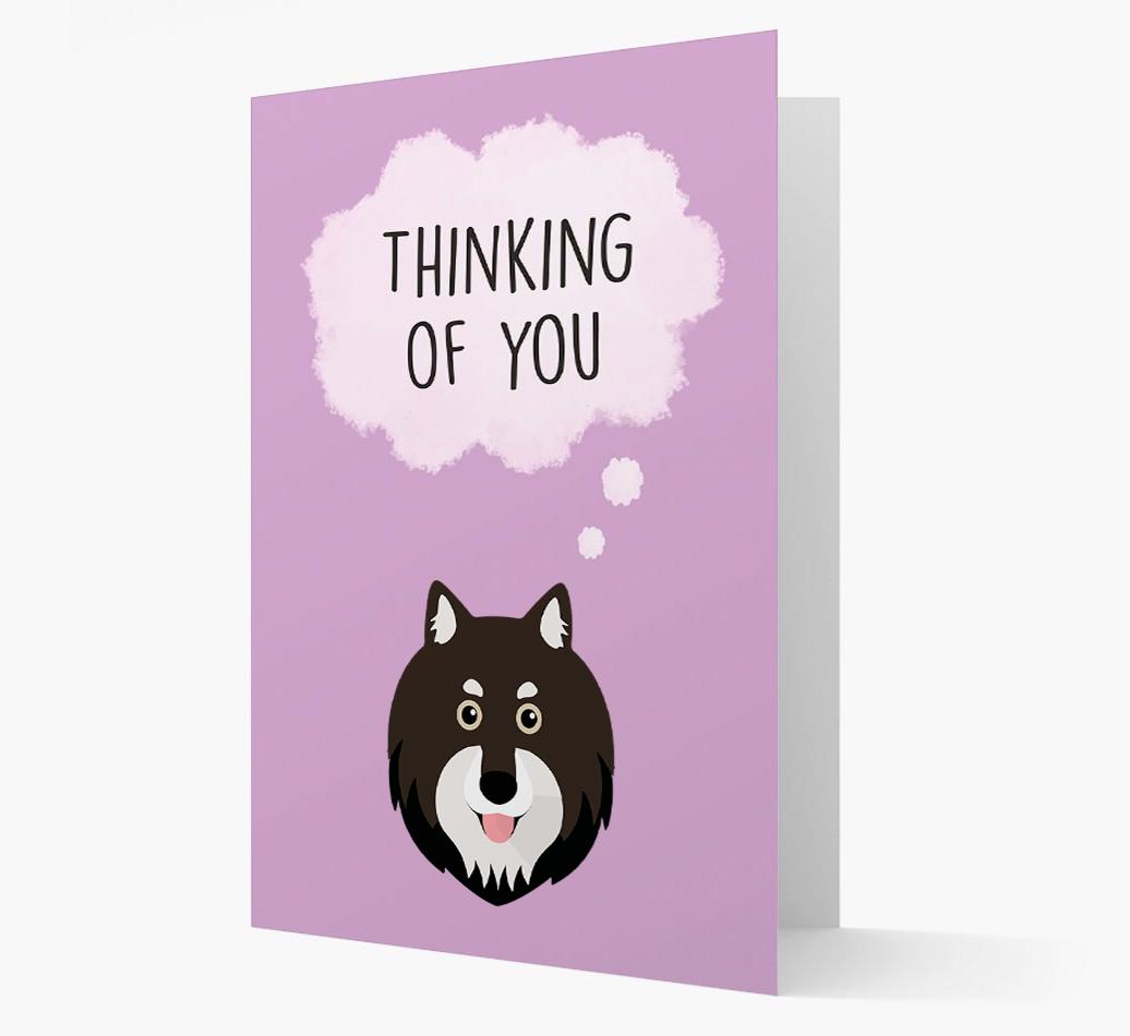 'Thinking of You' Card with {breedFullName} Icon