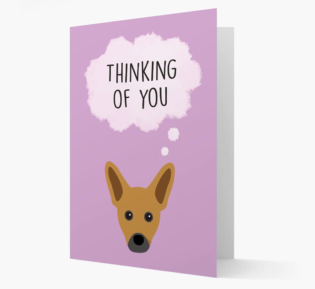 'Thinking of You' Card with {breedFullName} Icon