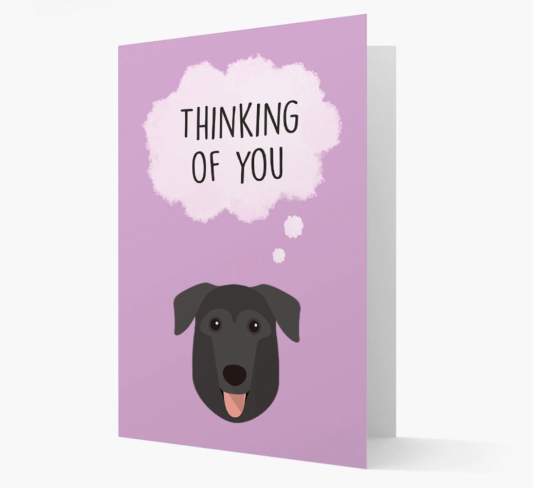 'Thinking of You' Card with {breedFullName} Icon