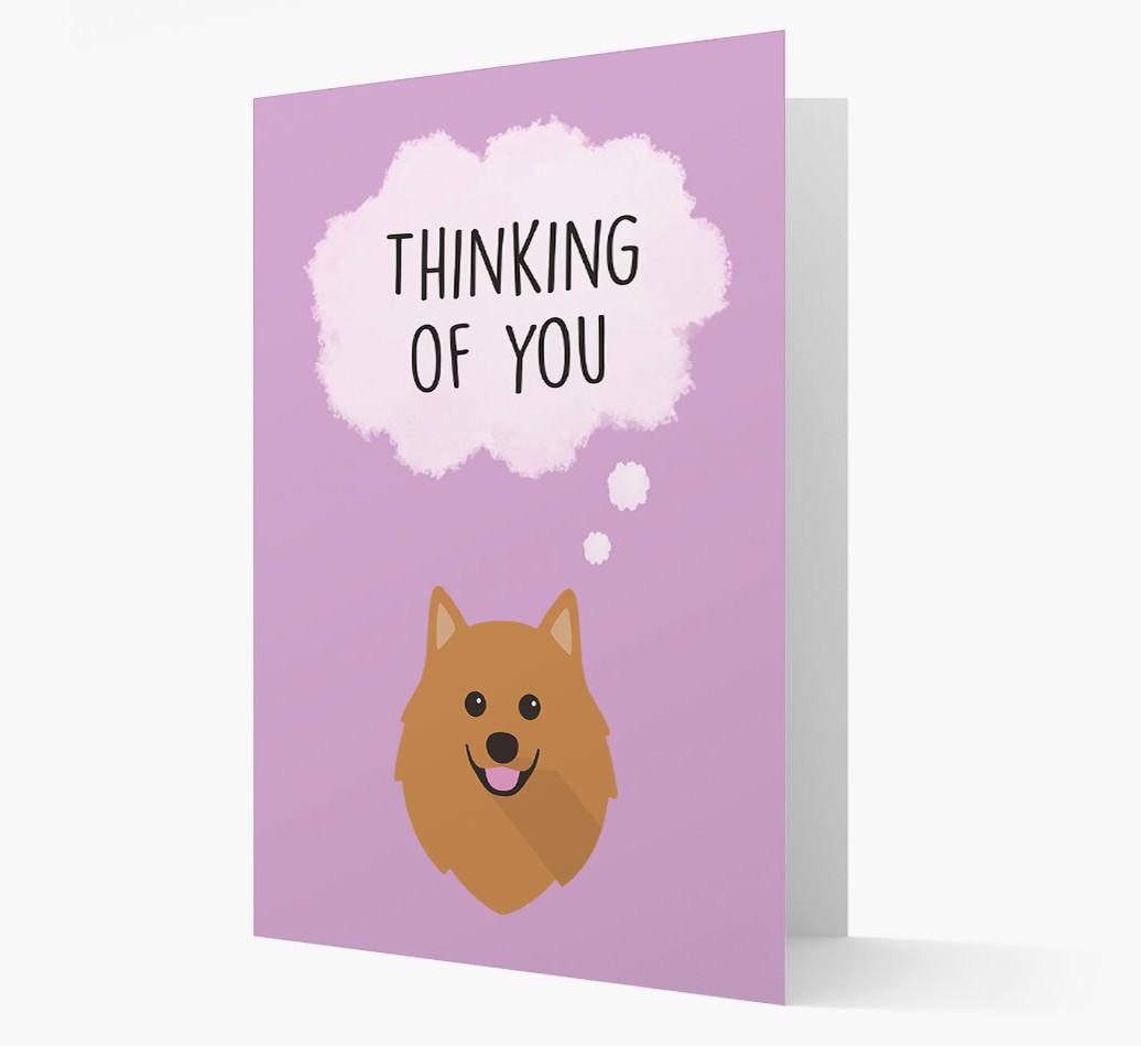 'Thinking of You' Card with {breedFullName} Icon