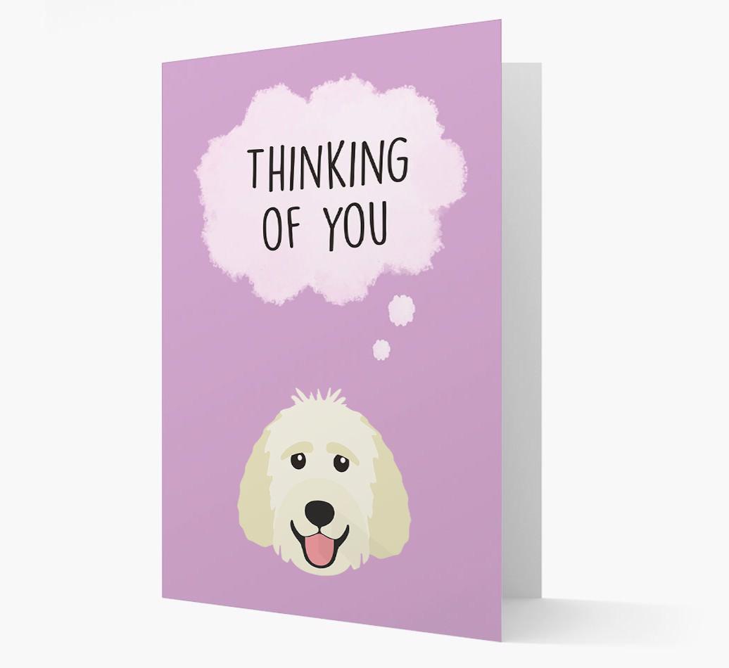 'Thinking of You' Card with {breedFullName} Icon