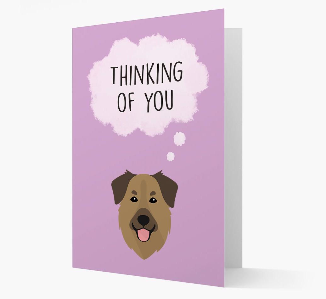 'Thinking of You' Card with {breedFullName} Icon