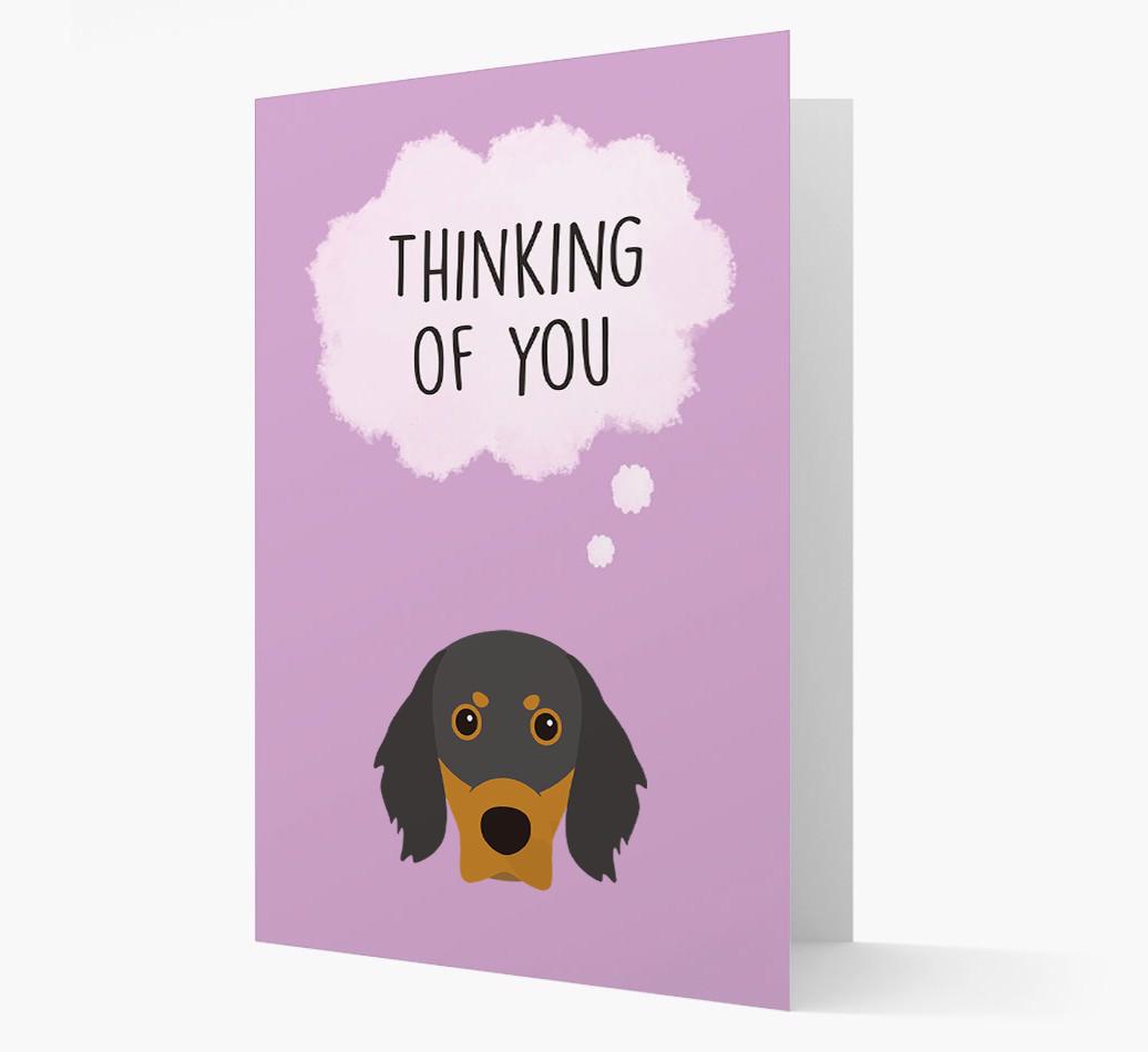'Thinking of You' Card with {breedFullName} Icon