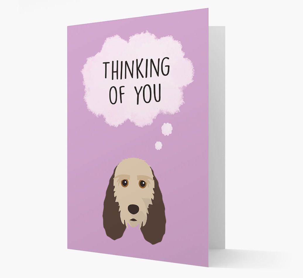 'Thinking of You' Card with {breedFullName} Icon