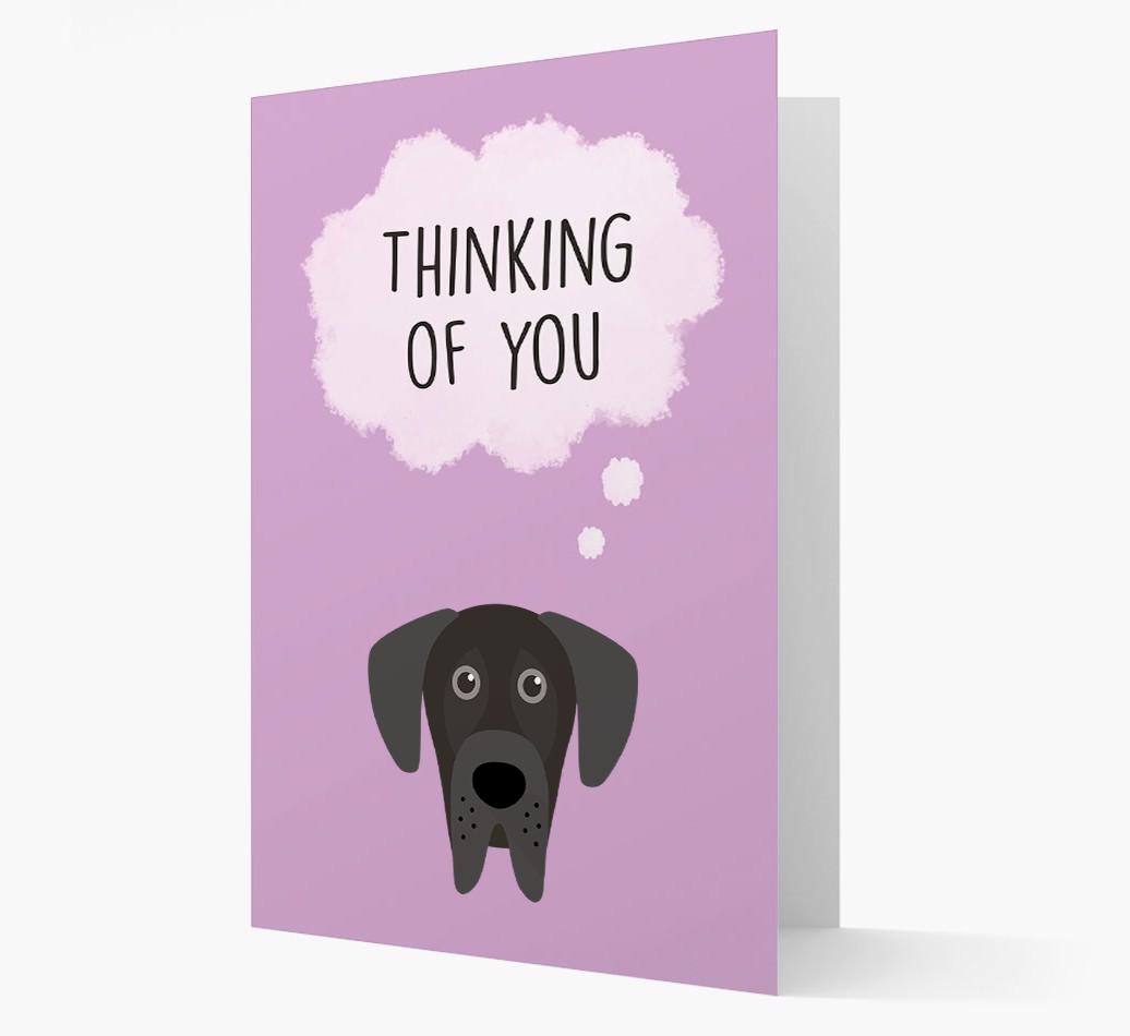'Thinking of You' Card with {breedFullName} Icon