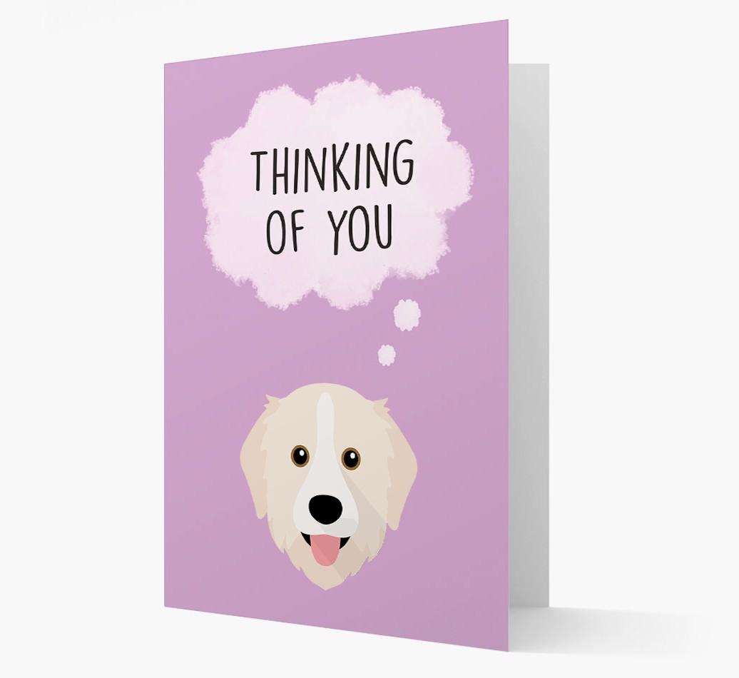 'Thinking of You' Card with {breedFullName} Icon