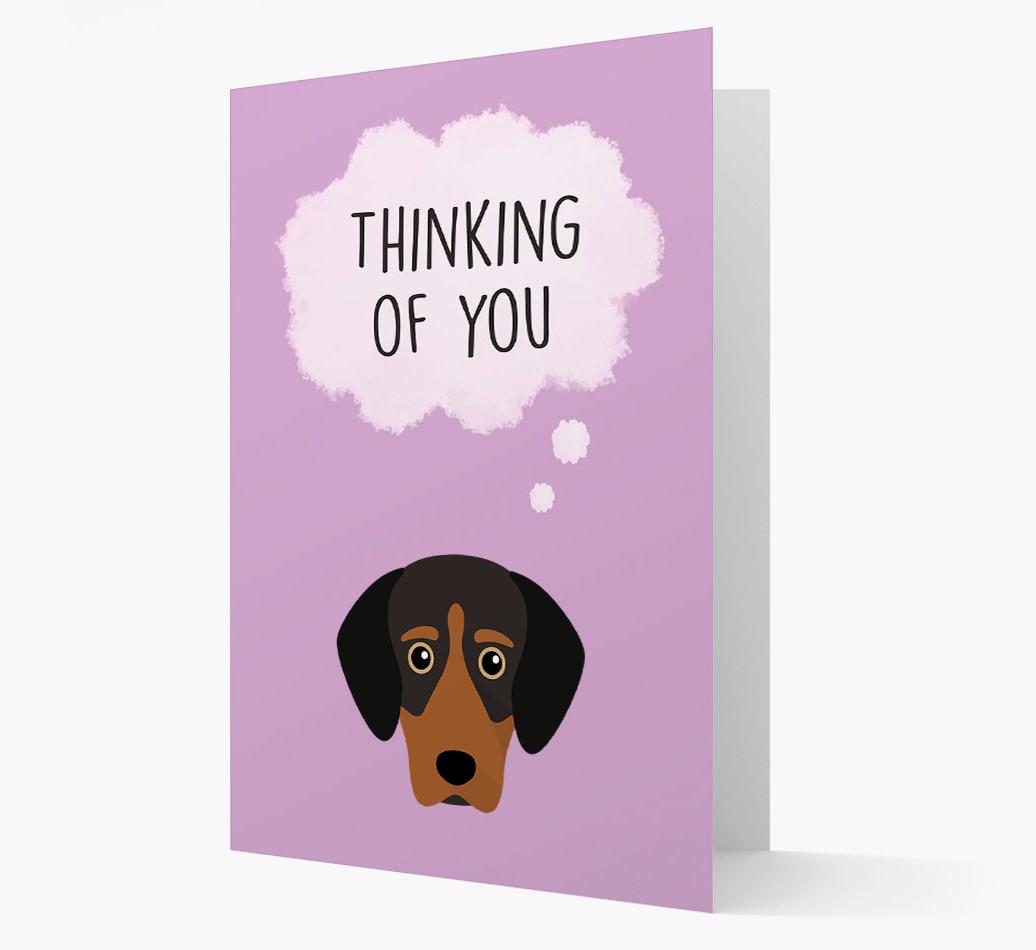 'Thinking of You' Card with {breedFullName} Icon