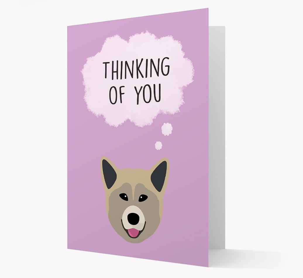 'Thinking of You' Card with {breedFullName} Icon