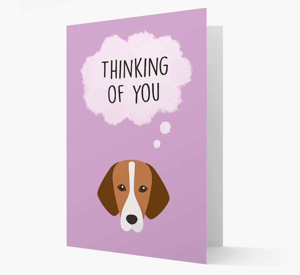 'Thinking of You' Card with {breedFullName} Icon