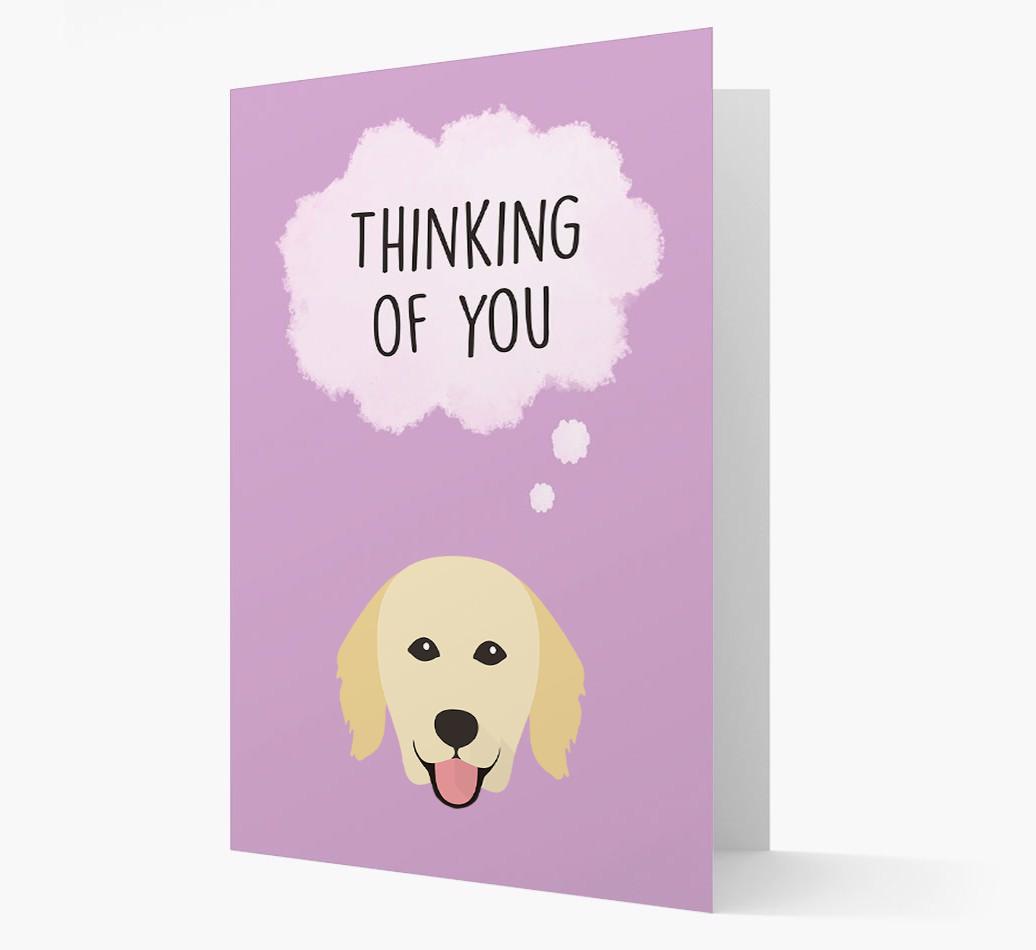'Thinking of You' Card with {breedFullName} Icon