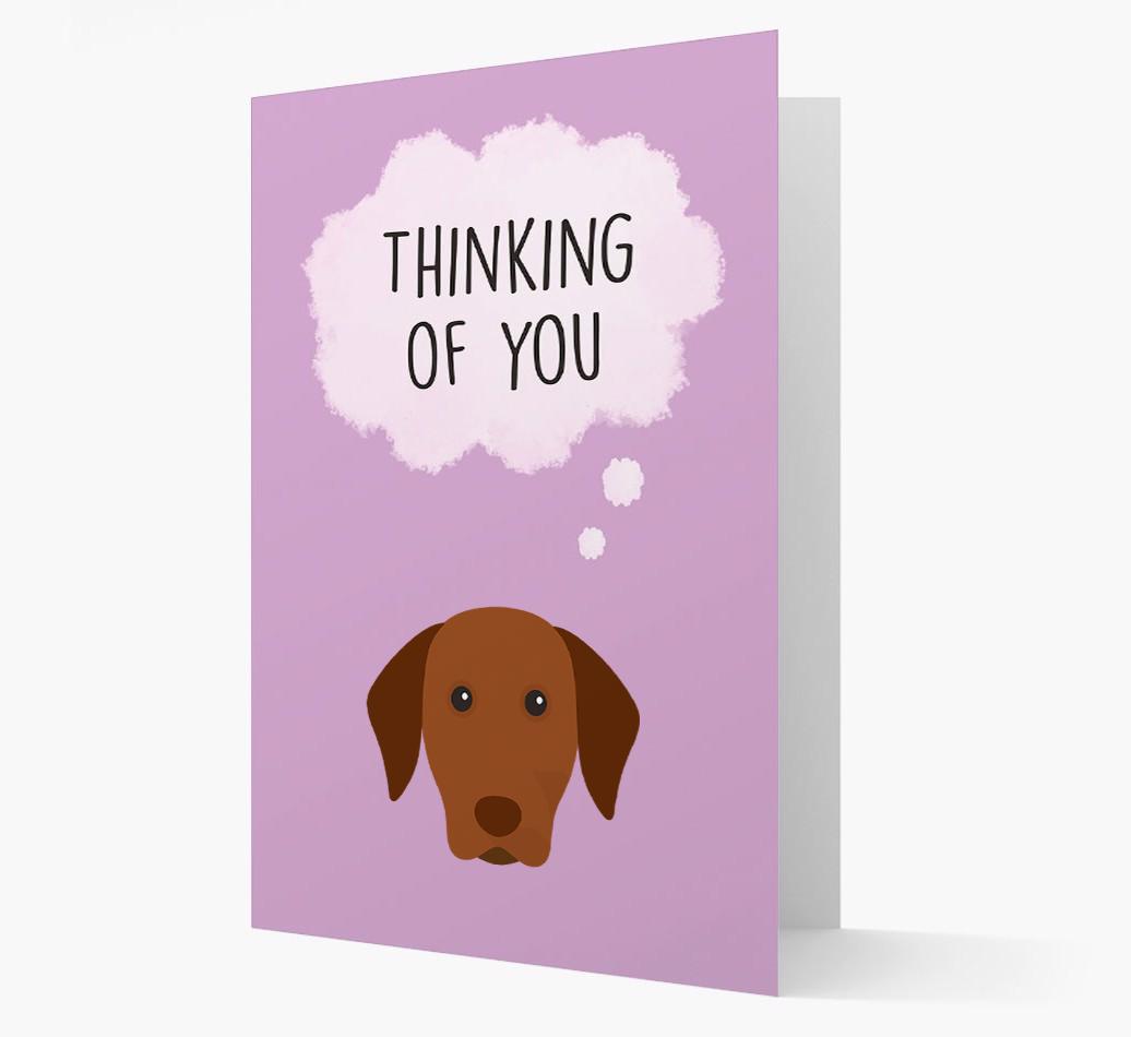 'Thinking of You' Card with {breedFullName} Icon