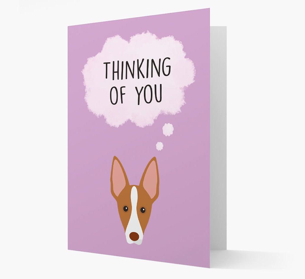 'Thinking of You' Card with {breedFullName} Icon