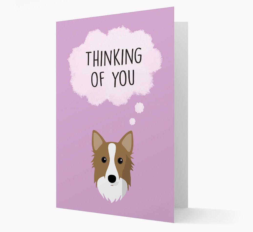 'Thinking of You' Card with {breedFullName} Icon