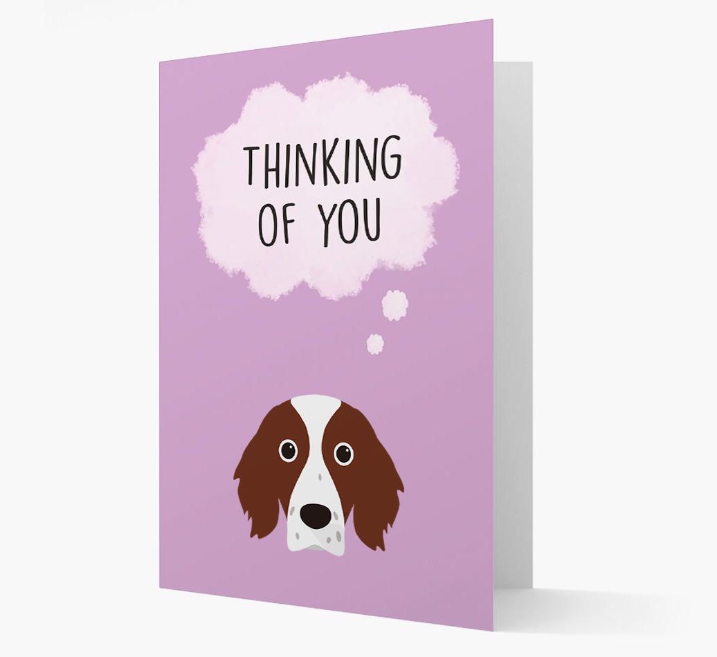 'Thinking of You' Card with {breedFullName} Icon