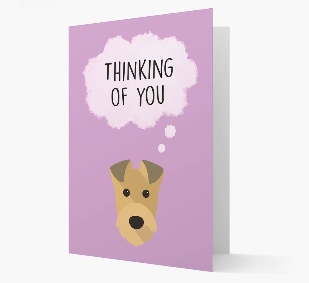 'Thinking of You' Card with {breedFullName} Icon