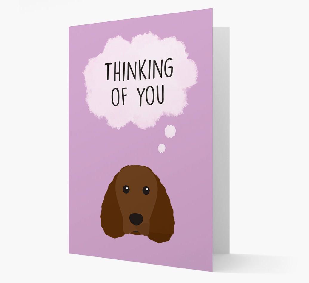 'Thinking of You' Card with {breedFullName} Icon