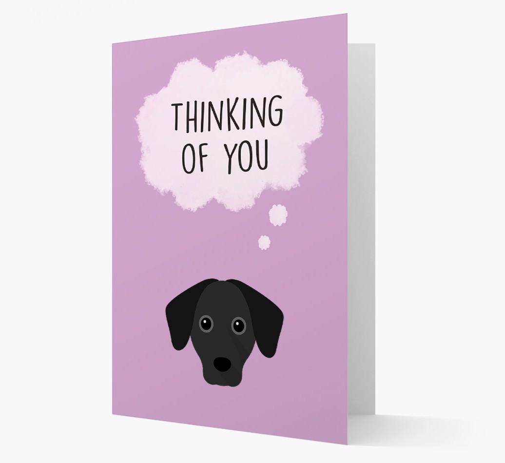 'Thinking of You' Card with {breedFullName} Icon