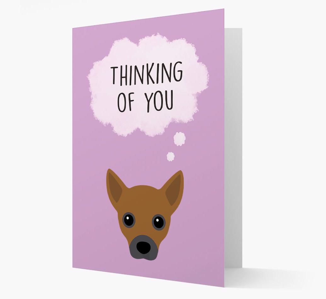 'Thinking of You' Card with {breedFullName} Icon