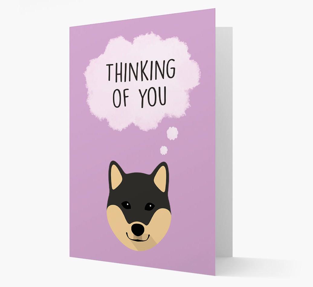 'Thinking of You' Card with {breedFullName} Icon