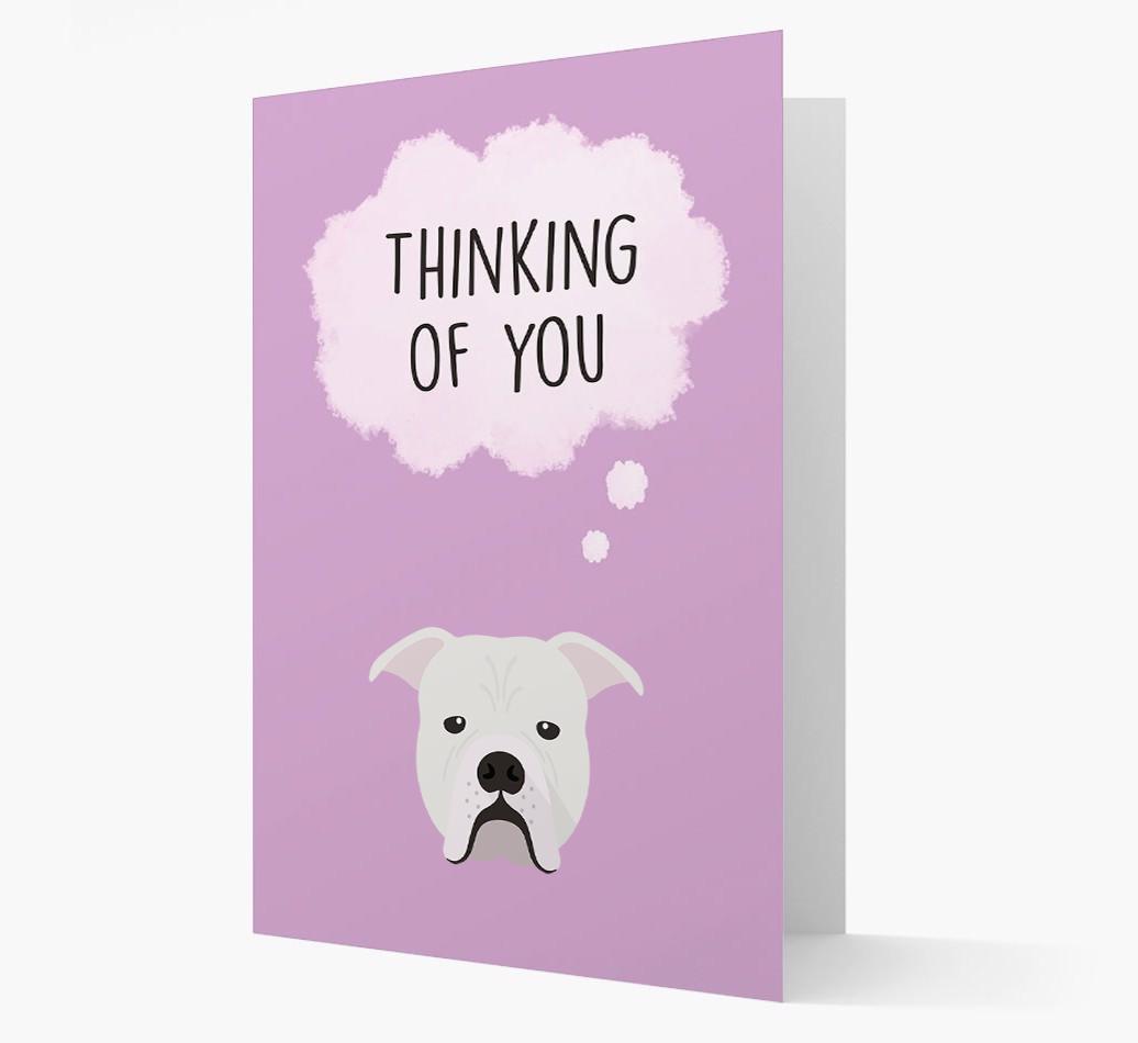 'Thinking of You' Card with {breedFullName} Icon