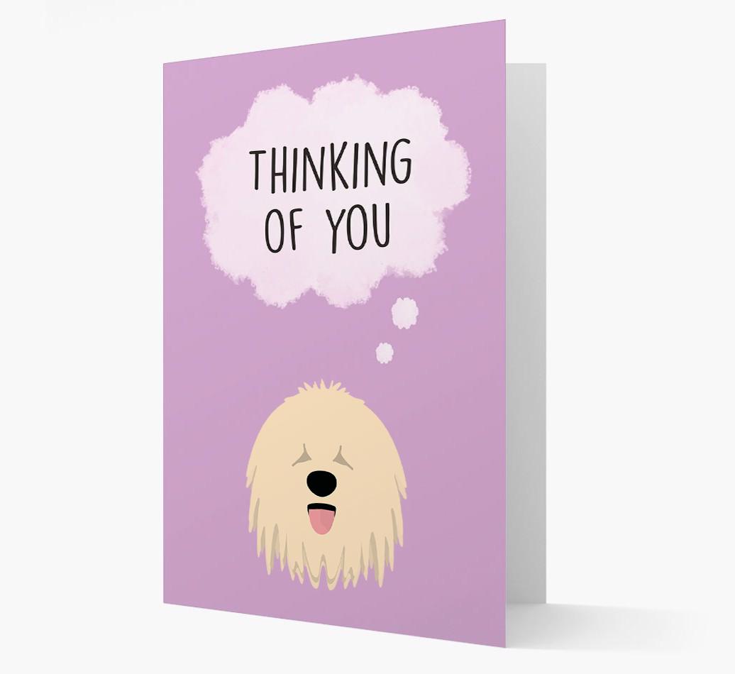 'Thinking of You' Card with {breedFullName} Icon