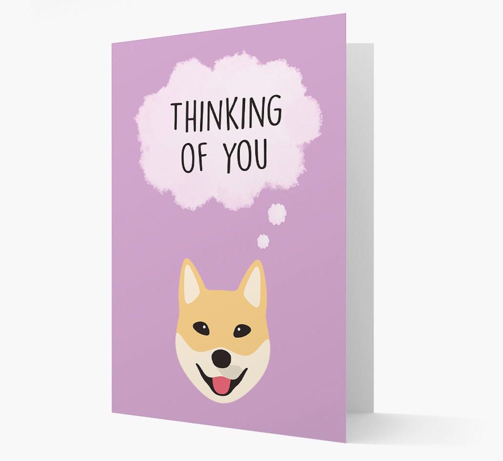 'Thinking of You' Card with {breedFullName} Icon