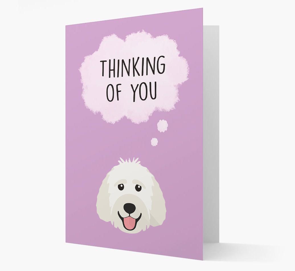'Thinking of You' Card with {breedFullName} Icon