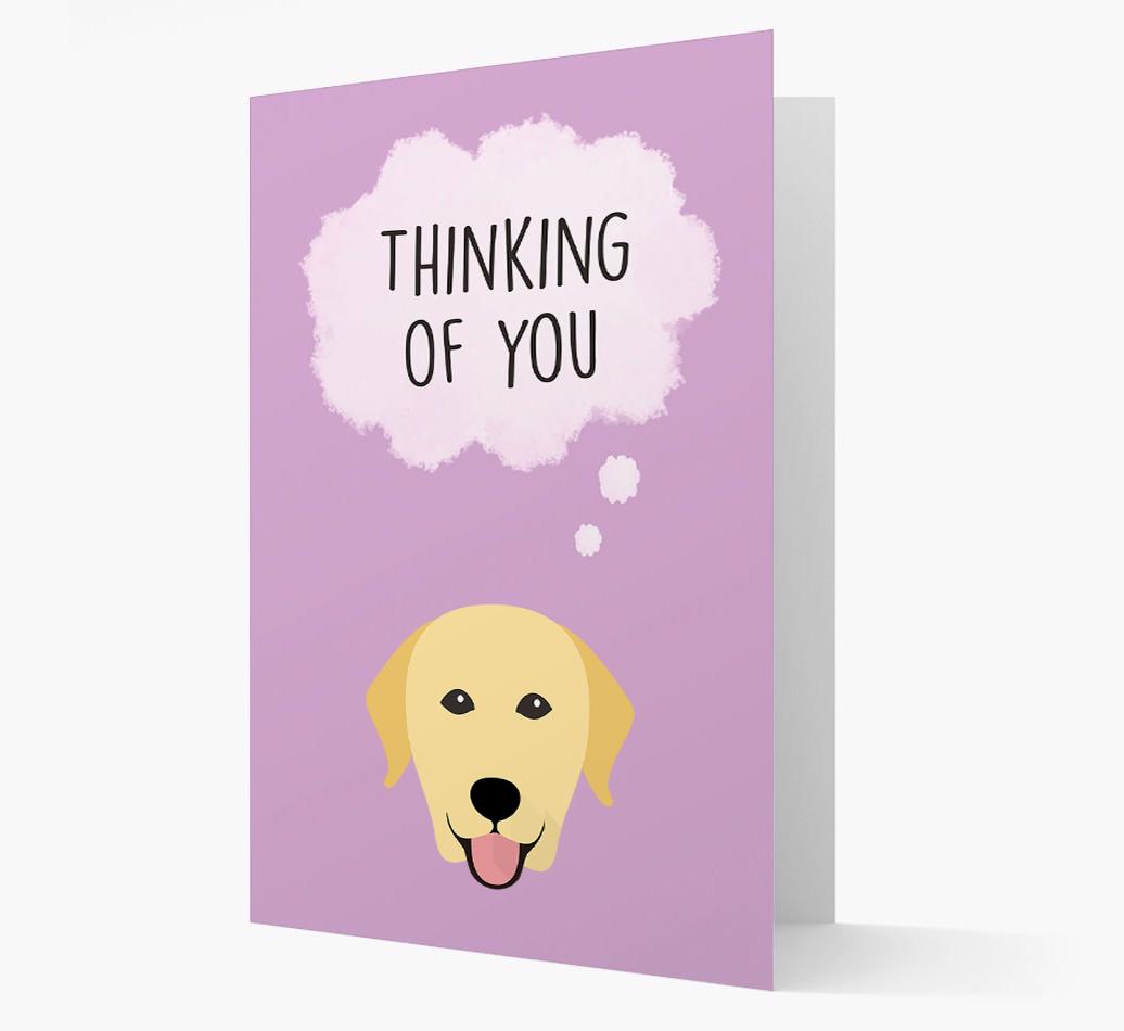 'Thinking of You' Card with {breedFullName} Icon