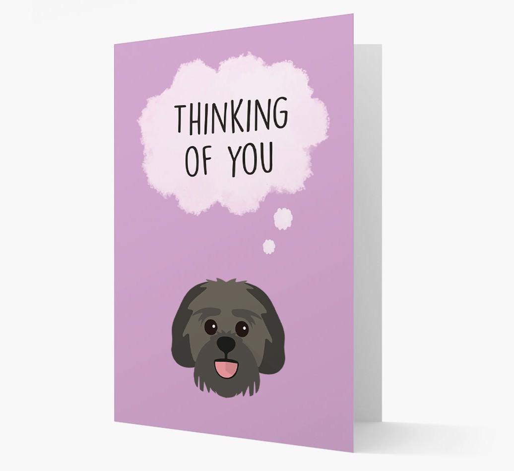 'Thinking of You' Card with {breedFullName} Icon