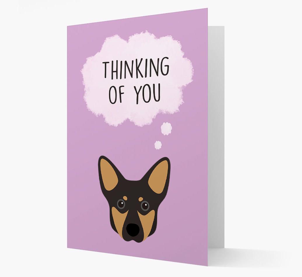 'Thinking of You' Card with {breedFullName} Icon