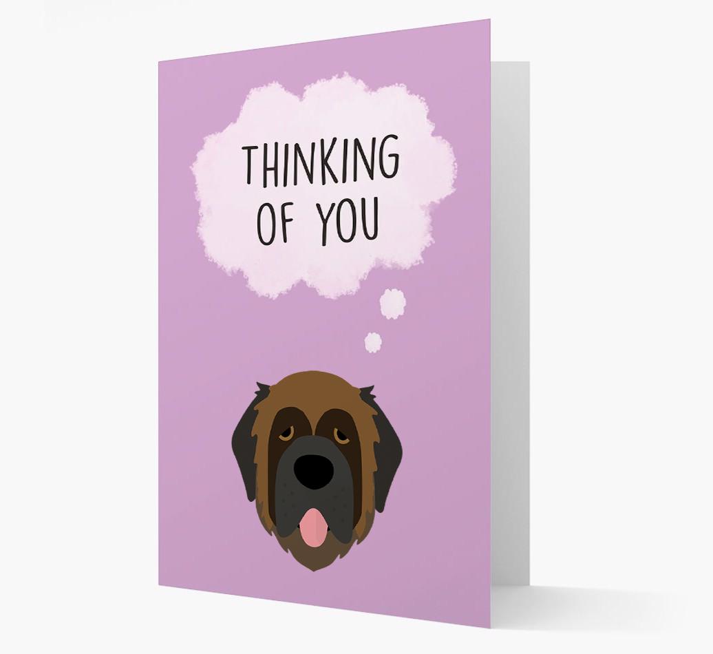 'Thinking of You' Card with {breedFullName} Icon