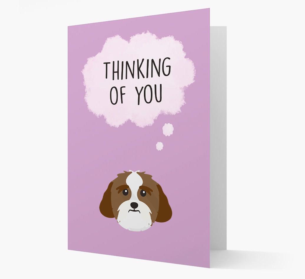 'Thinking of You' Card with {breedFullName} Icon