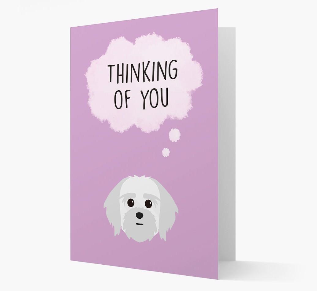 'Thinking of You' Card with {breedFullName} Icon