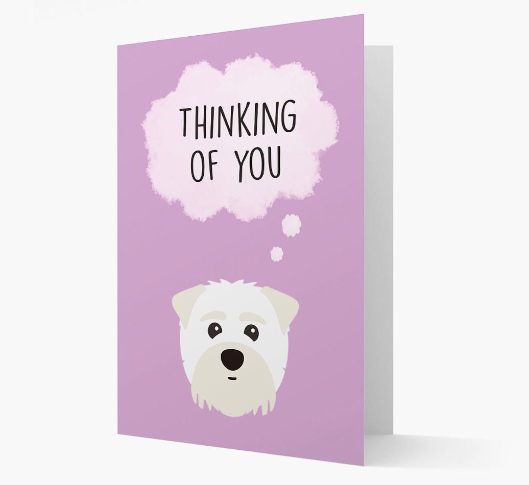'Thinking of You' Card with {breedFullName} Icon