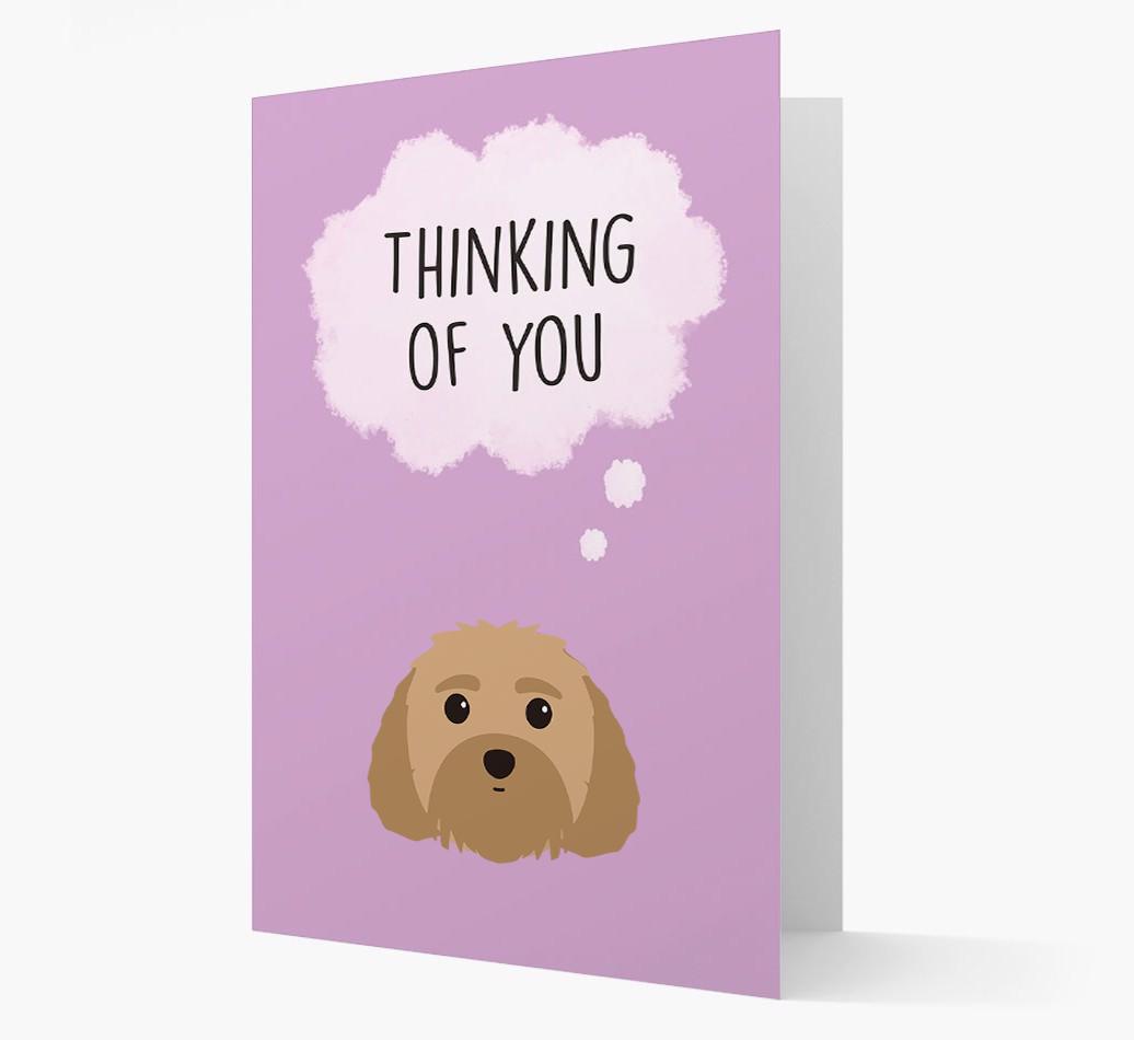 'Thinking of You' Card with {breedFullName} Icon