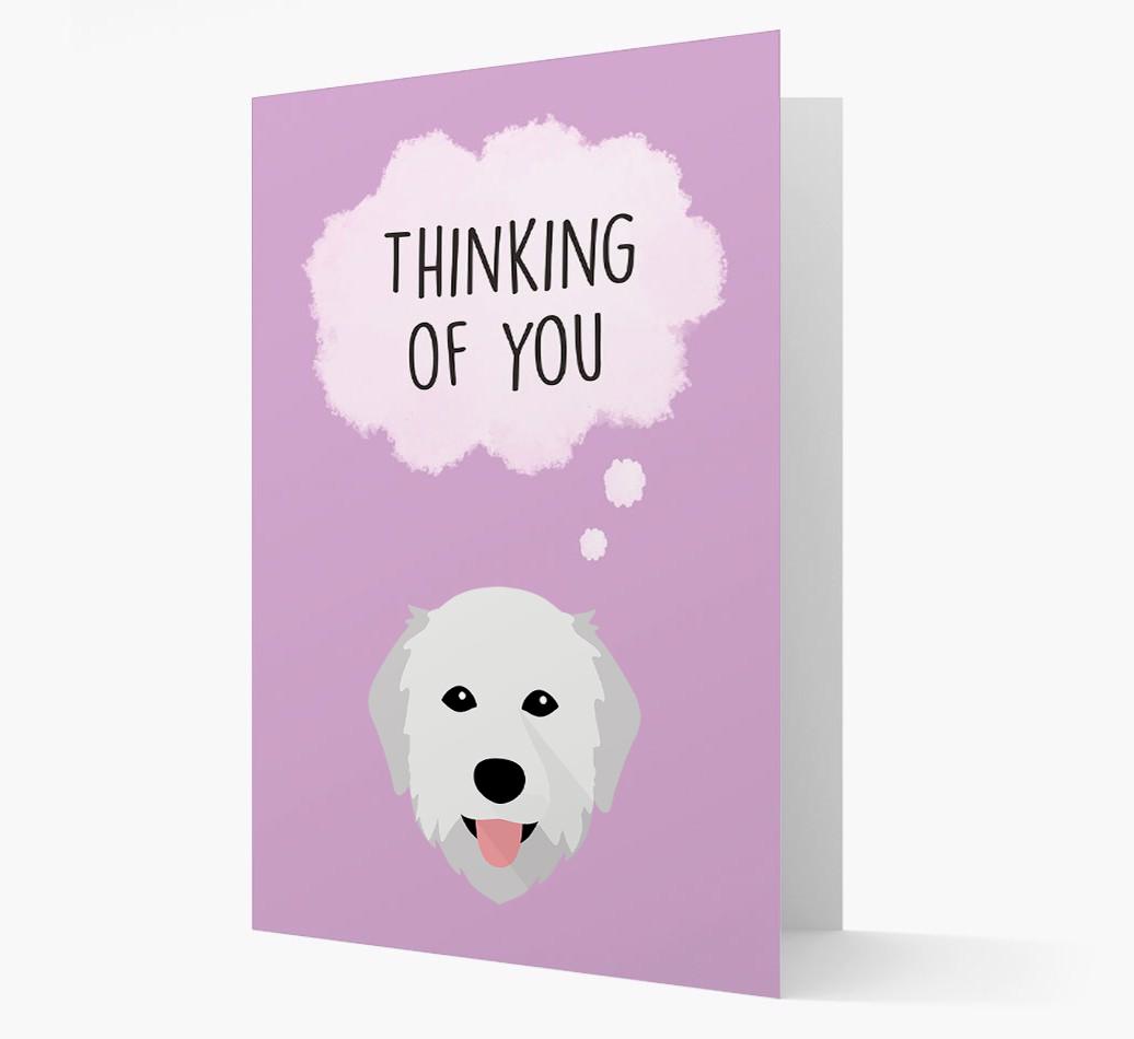 'Thinking of You' Card with {breedFullName} Icon