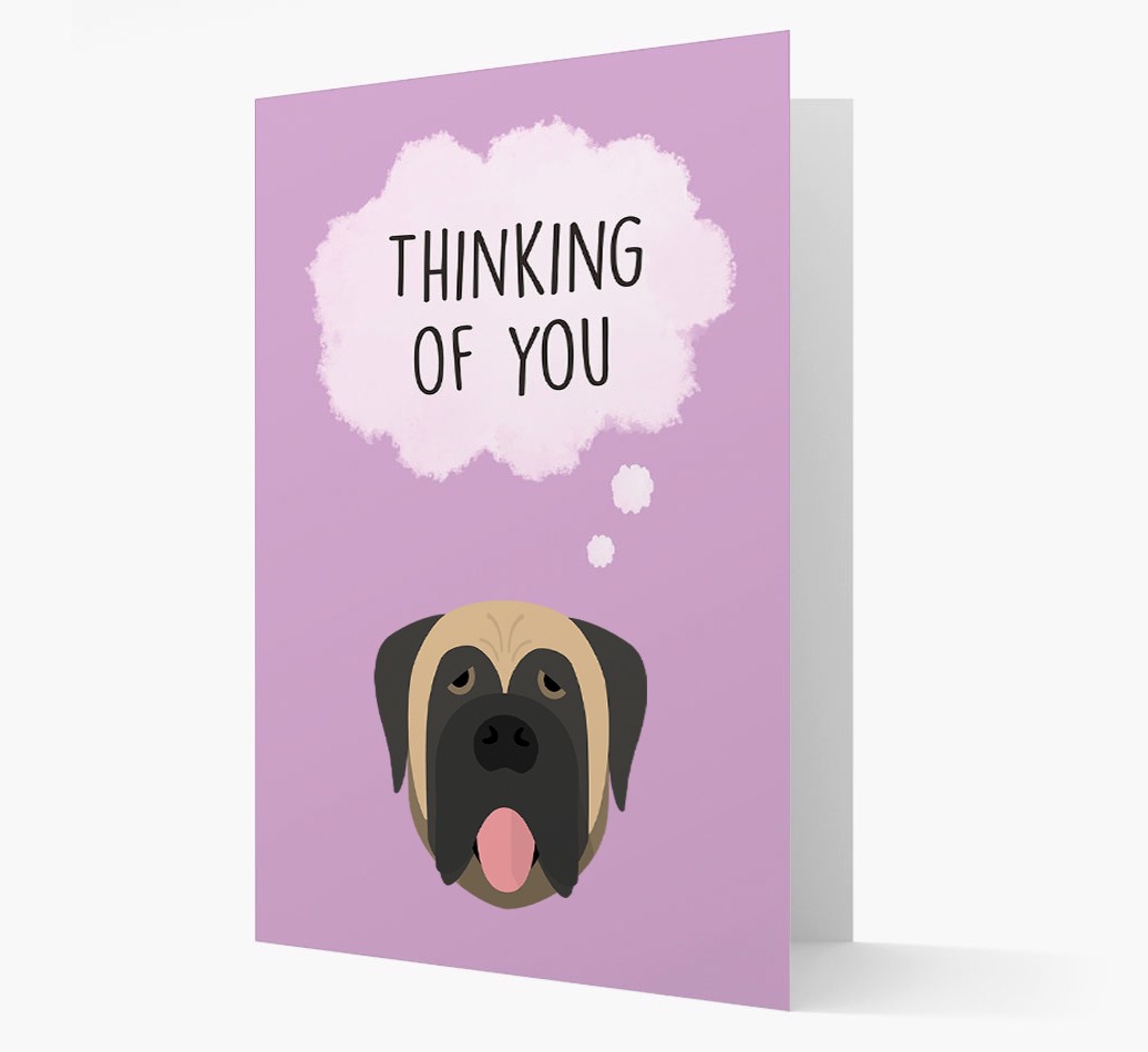 'Thinking of You' Card with {breedFullName} Icon