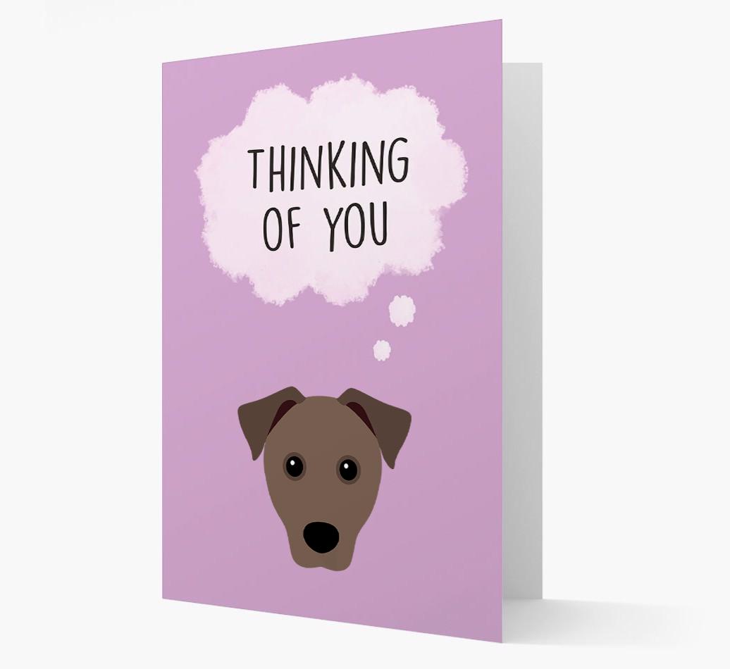 'Thinking of You' Card with {breedFullName} Icon